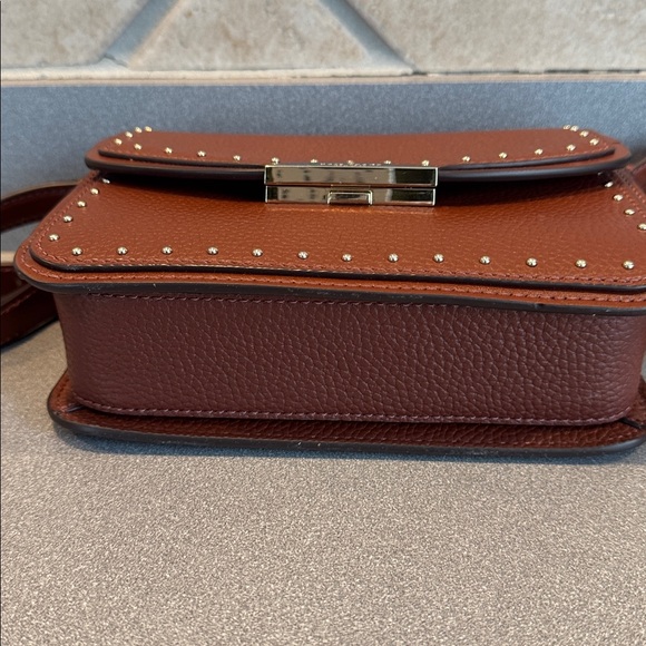 Kate Spade Studded Brown Crossbody Bag - Picture 3 of 5
